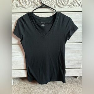 Women’s black plain shirt